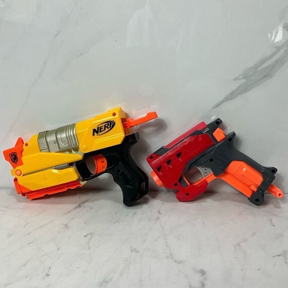 NERF Toy Foam Dart Blasters Set of 2